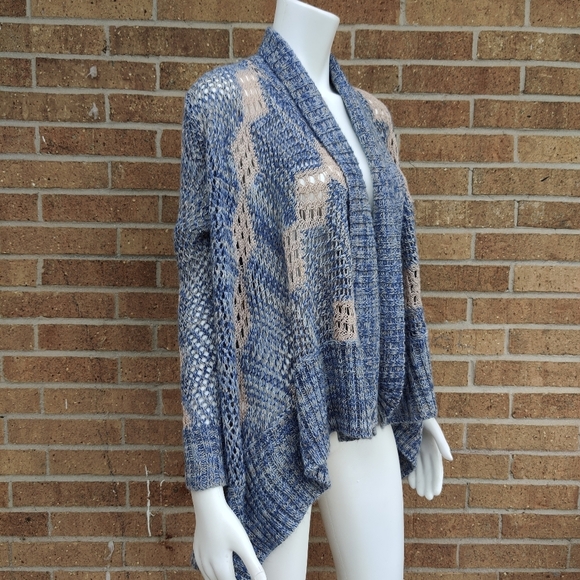 Love Stitch Open Front Cardigan Sz M - Picture 3 of 9